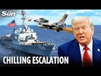 Trump warns Venezuelan jets will be SHOT DOWN as warplanes buzz US warship again