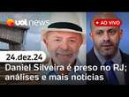 Daniel Silveira é preso novamente; Lula assina indulto de Natal e mais notícias ao vivo | UOL News