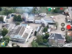 Ataque de drone ucraniano em cidade ocupada pela Rússia | AFP