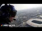 NBC News obtains an exclusive look at airborne security for the Paris Olympics