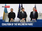 Macron, Zelenskyy and Starmer discuss Ukraine with 'Coalition of the Willing'