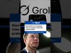 Elon Musk's AI company tries to explain why Grok praised Hitler