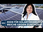 ENERGIEWENDE-STREIT: Reiche will Zuschüsse für neue Photovoltaikanlagen abschaffen