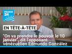 Edmundo González Urrutia, opposant vénézuélien : 