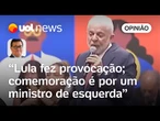 Lula ironizou e fez provocação com fala sobre Dino como 'ministro comunista' no STF, diz Tales