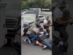 Illegal migrant resists arrest during dramatic takedown #shorts #foxnews #news #usa #immigration