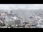HORROR W TOKIO! Płonąca szkoła i ewakuacja SETEK DZIECI!