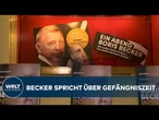 BERLIN: Boris Becker stellt sein neues Buch vor! Ex-Tennis-Star packt über Zeit im Gefängnis aus