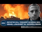 NETANJAHU KNALLHART: Terror-Vorwurf - Israel tötet gezielt prominenten Al Jazeera-Reporter in Gaza