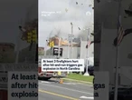 At least 3 firefighters hurt after hit-and-run triggers gas explosion in North Carolina