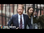Prince Harry loses privacy battle against British tabloid