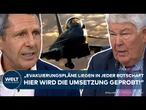 SPEKTAKULÄRE BUNDESWEHR-SHOW: Eurofighter, A400M und Helikopter trainieren Evakuierung in Jagel!