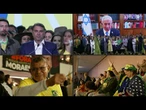 Em nome do pai, Flávio Bolsonaro oficializa candidatura à Presidência | AFP