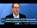 MILITÄR-ABWEHR: Innenminister Dobrindt stellt Zwei-Säulen-Taktik zur Drohnenabwehr vor!