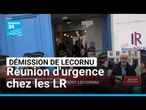 Démission de Lecornu : réunion d'urgence en cours chez Les Républicains • FRANCE 24