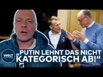 MERZ IN KIEW: Friedensplan im Gepäck! Gute Basis für Gespräche? "Putin lehnt das nicht ab!"