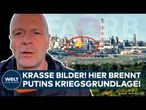 UKRAINE-KRIEG: Nach Knallhart-Ansage an Putin! Selenskyj macht Ernst! Hier brennen Russen-Ressourcen