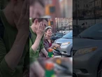 Heated moment NYC protesters block woman on her way to work
