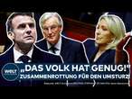 FRANKREICH: Misstrauensvotum gegen Premierminister Barnier! Drohender Regierungs-Umsturz in Paris!