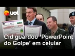 Cid guardou 'PowerPoint do Golpe' e mais documentos golpistas em celular, após derrota de Bolsonaro