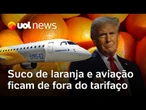 Café e carme são alvos de tarifaço; petróleo e suco de laranja escapam: confira o que Trump taxou