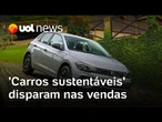 Programa do governo Lula faz vendas de 'carros sustentáveis' disparem em dois meses no Brasil
