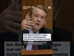 Sen. Bennet and RFK Jr. argue over who is asking questions during Senate committee meeting