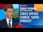 Conservatives say embassy will be 'base for espionage' | Sunday Morning With Trevor Phillips