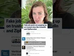 Fake job posts are popping up on trusted sites like LinkedIn and ZipRecruiter
