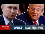 UKRAINE-KRIEG: "Ich habe das abgesegnet!" Putin bombt gnadenlos! Jetzt reagiert Donald Trump! | LIVE