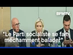 Budget, retraites, censure: le point de Marine Le Pen et Jordan Bardella