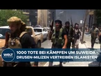 SYRIEN: Blutige Schlacht um Suweida - Drusenmiliz schlägt sunnitische Milizen zurück!