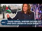 KAMALA HARRIS: Friedensapppell für Gaza! 