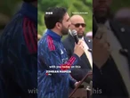 NY Mayor Mamdani wears Arsenal kurta during Eid prayers. #ZohranMamdani #Eid #BBCNews