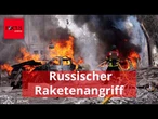 Video zeigt Sumy nach russischem Raketenangriff