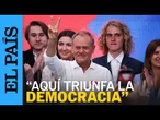 ELECCIONES EUROPEAS | Donald Tusk: "Hemos demostrado que somos la esperanza para Europa" | EL PAÍS