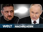PUTINS KRIEG: Brisante Treffer! Ukraine feuert Rakete "Long Neptune" auf Russland! I WELT STREAM