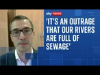 'Water companies have to be held to account' says Green Party co-leader