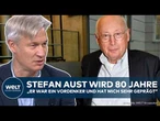 DEUTSCHLAND: Stefan Aust wird 80 Jahre! Ulf Poschardt würdigt die Rolle im Journalismus