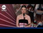 Oscars: 2025: Mikey Madison accepts the award for best actress for her role in 'Anora'