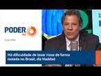 Há dificuldade de taxar ricos de forma isolada no Brasil, diz Haddad