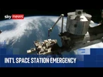 Watch Int'l Space Station following potential evacuation order