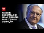 Orientação de Lula é dialogar para corrigir distorção, diz Geraldo Alckmin | CNN 360º