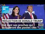 Réélection de Donald Trump : qui sont ses proches qui occuperont des postes clés ? • FRANCE 24