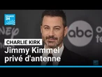 Jimmy Kimmel privé d'antenne : "une excellente nouvelle" salue Donald Trump • FRANCE 24
