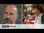 Wait a few more minutes for an electric Uber, says firm’s boss | BBC News