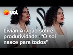 Lívian Aragão, filha do 'Didi', é detonada por palestra: 'Sai da tua bolha rica'; vídeo mostra fala