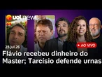 PF investiga repasses de Dark Horse; Flávio Bolsonaro recebeu R$ 500 mil de empresa ligada ao Master