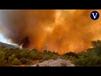 Francia sufre su peor incendio desde 1949 cerca de Narbona