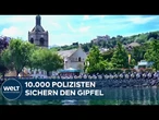 G7-GIPFEL: Évian-les-Bains wird zur Festung – 10.000 Beamte sichern den Weltgipfel